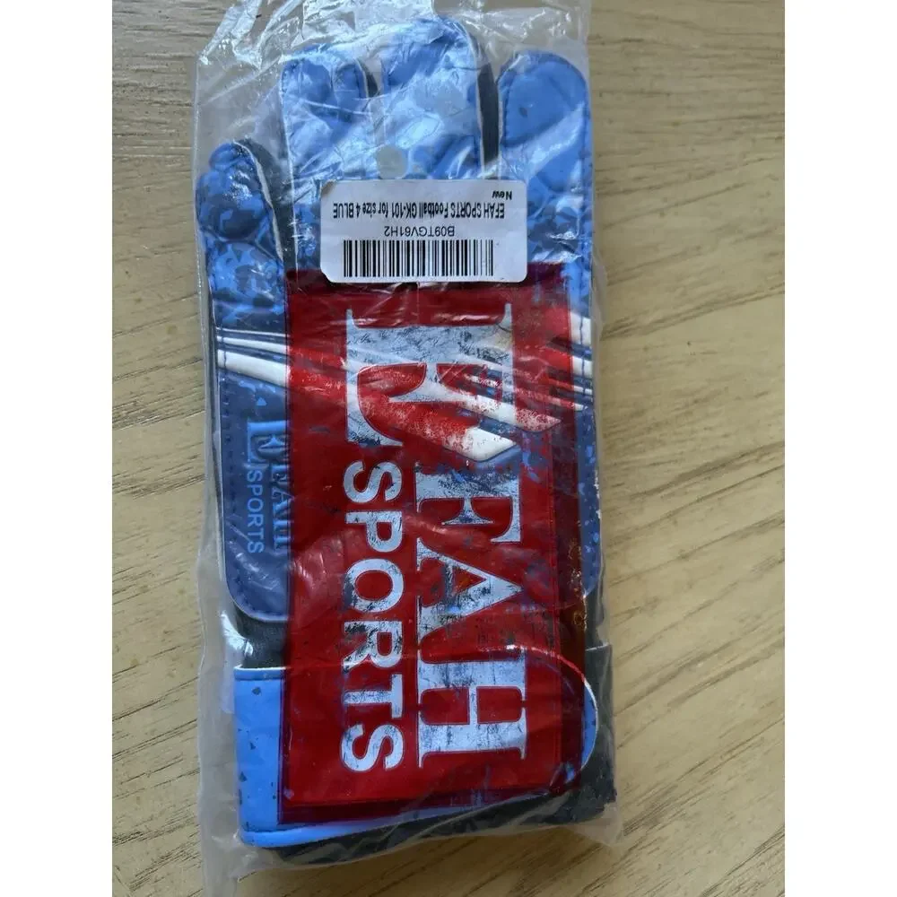 EFAH SPORTS Football Goalkeeper Gloves Kids Boys Soccer Glove with Grip Palms